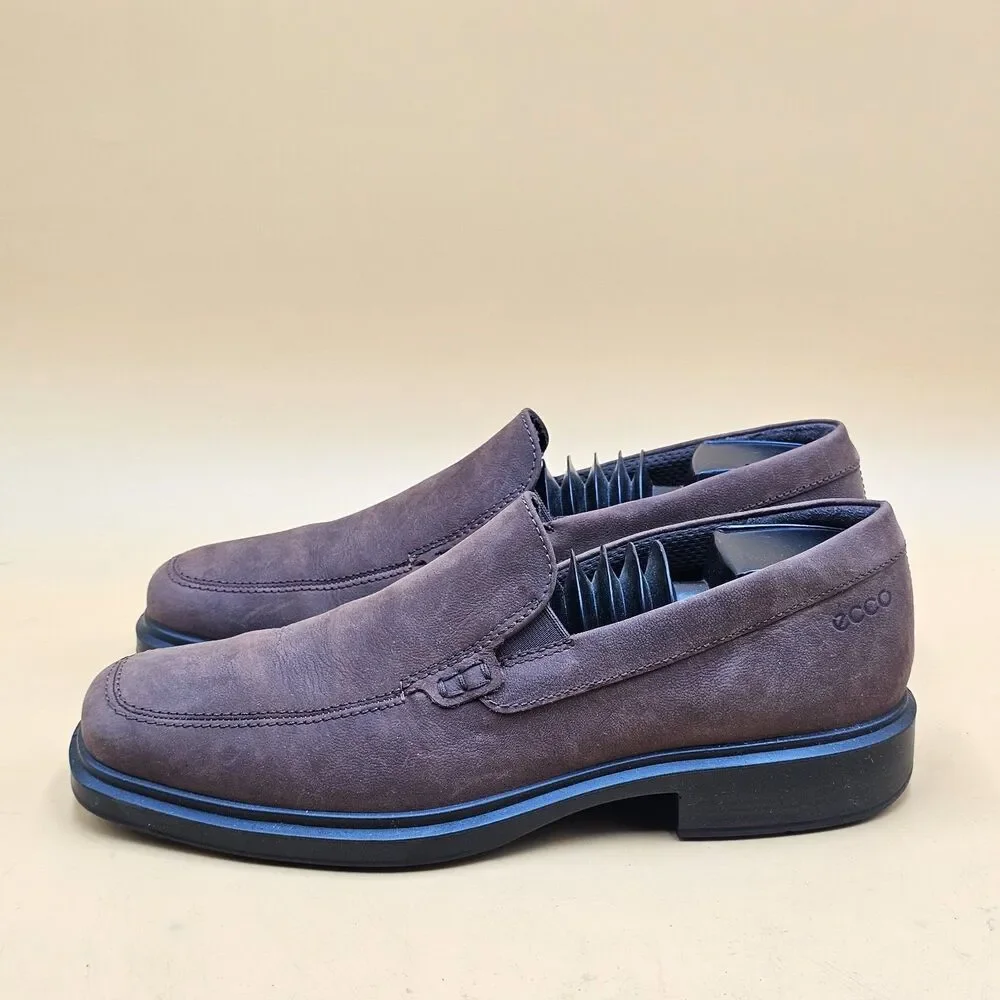 Ecco Men's Helsinki 2.0 Loafer Taupe Leather Slip On Shoes Size EU 42 US 8.5-9